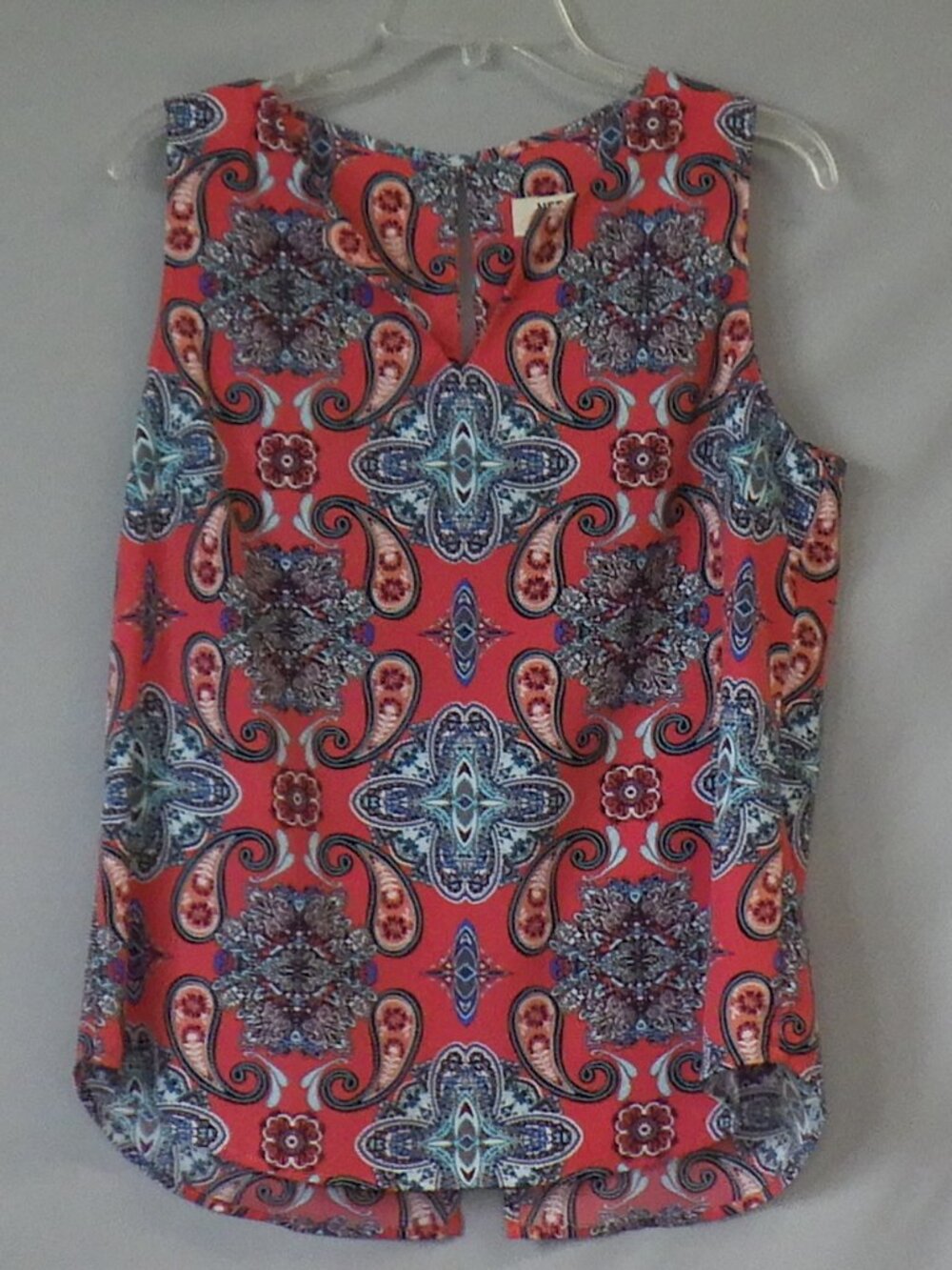 Verse Paisley Print Tank Top